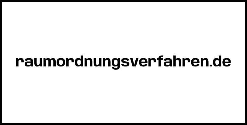 raumordnungsverfahren.de