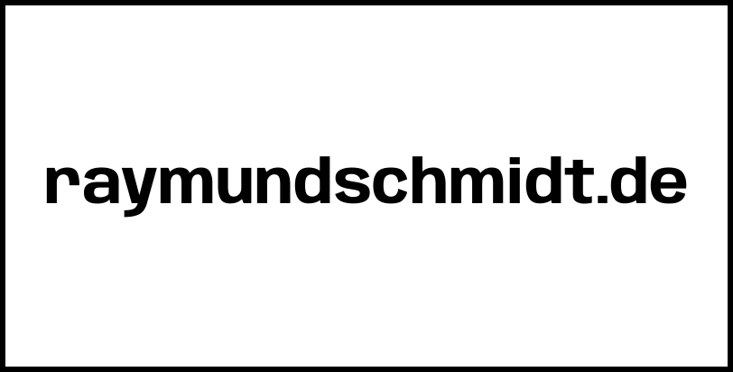 raymundschmidt.de