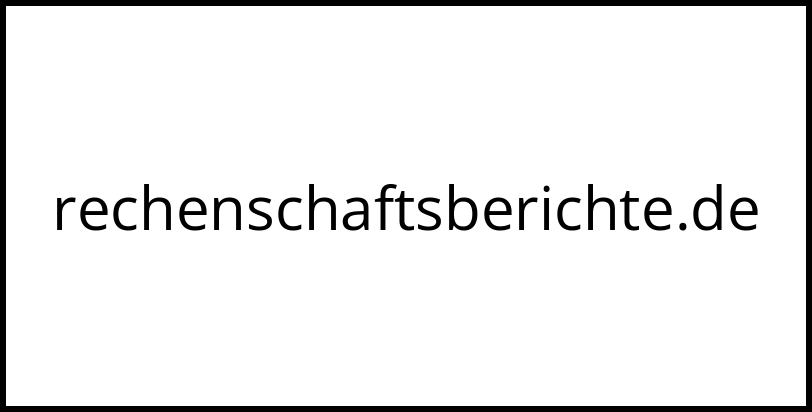 rechenschaftsberichte.de