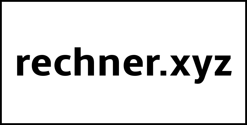 rechner.xyz