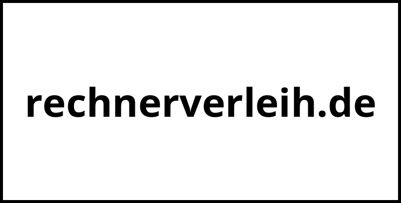 rechnerverleih.de