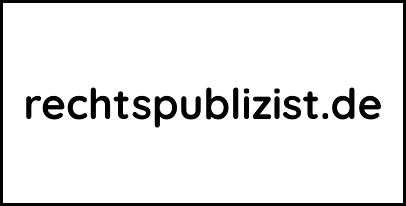 rechtspublizist.de