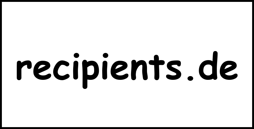 recipients.de