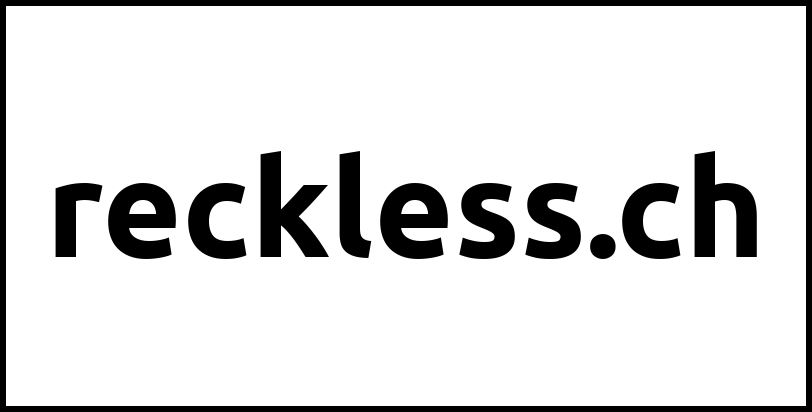 reckless.ch