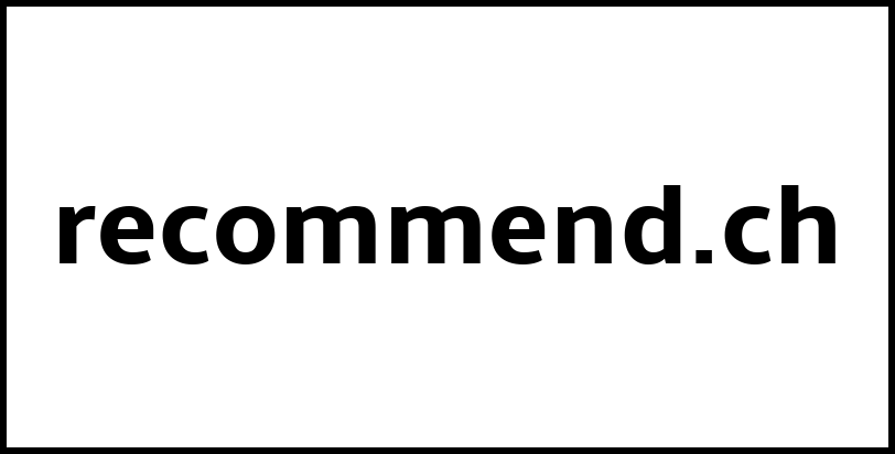 recommend.ch