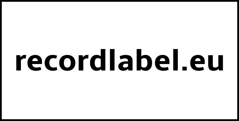 recordlabel.eu