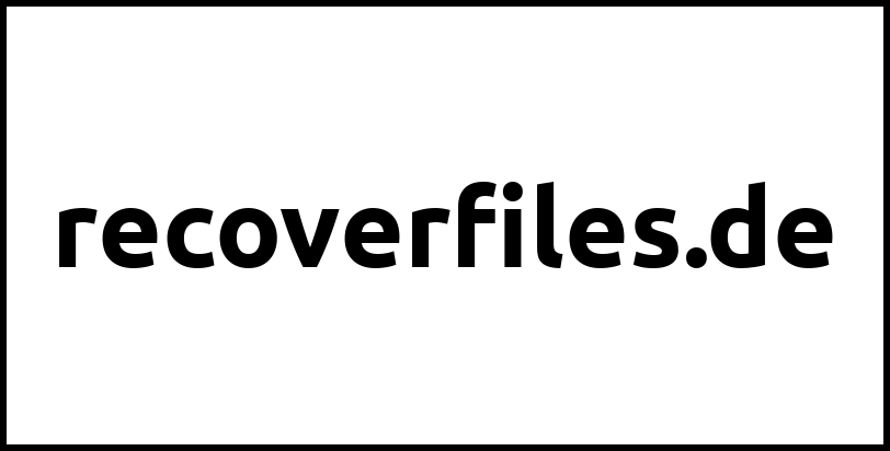 recoverfiles.de