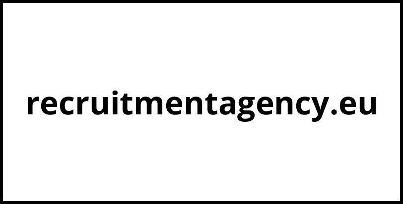 recruitmentagency.eu