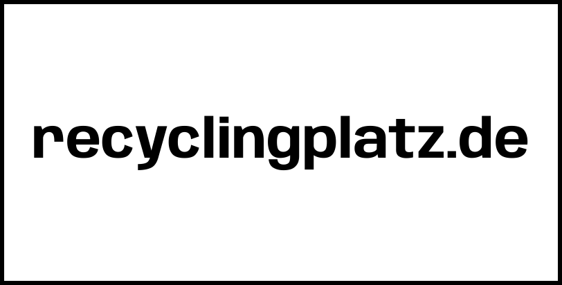 recyclingplatz.de