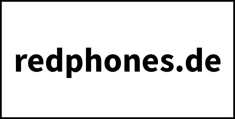 redphones.de