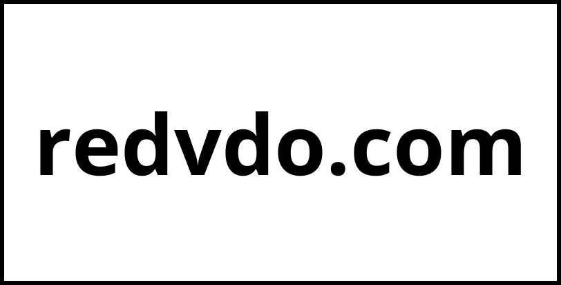 redvdo.com