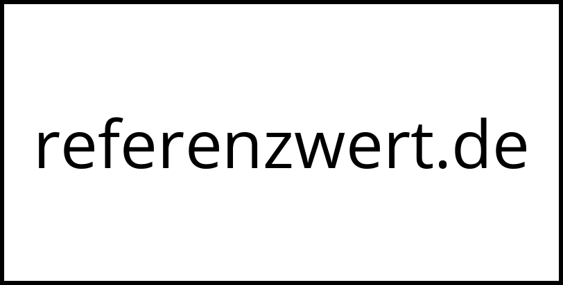 referenzwert.de