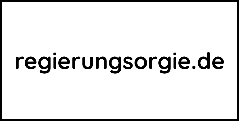 regierungsorgie.de