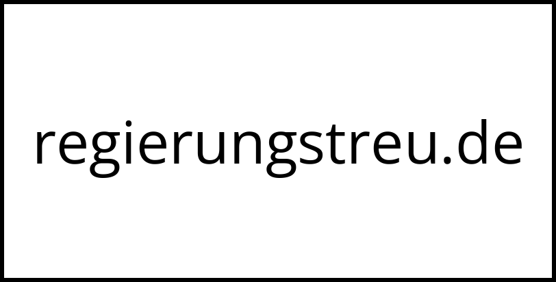 regierungstreu.de