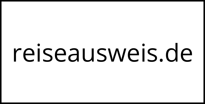 reiseausweis.de