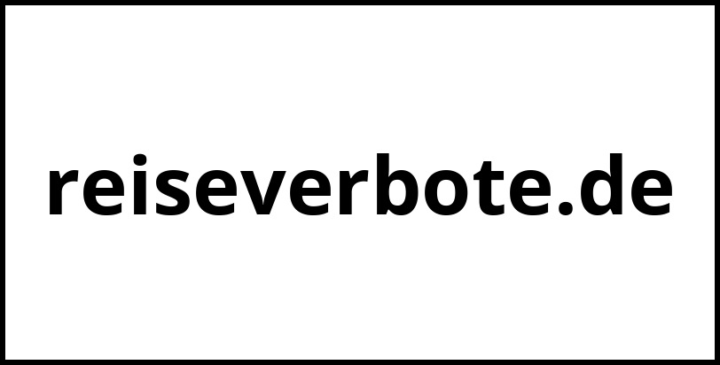 reiseverbote.de