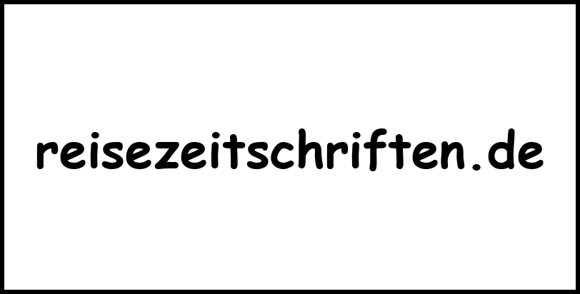 reisezeitschriften.de