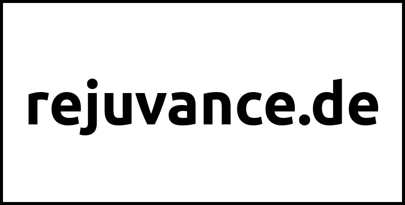 rejuvance.de