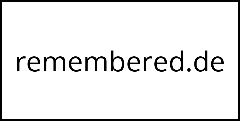 remembered.de