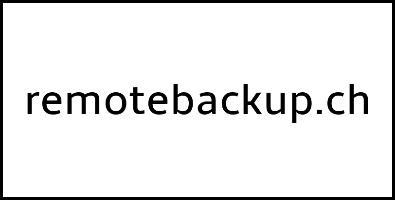 remotebackup.ch