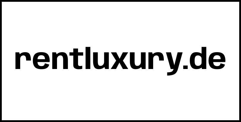 rentluxury.de