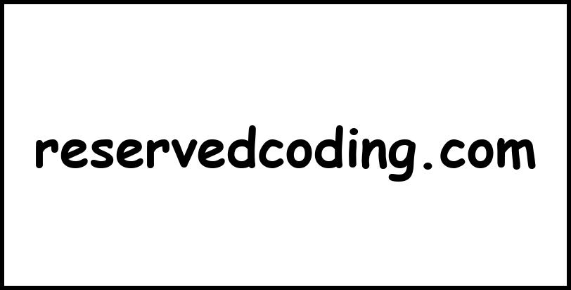 reservedcoding.com