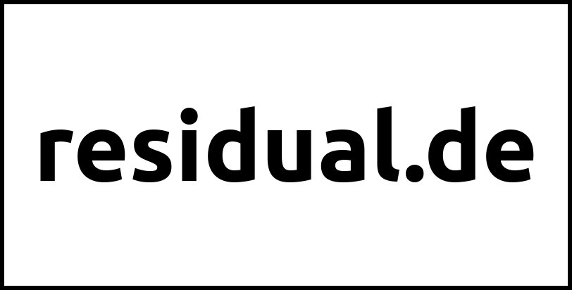 residual.de