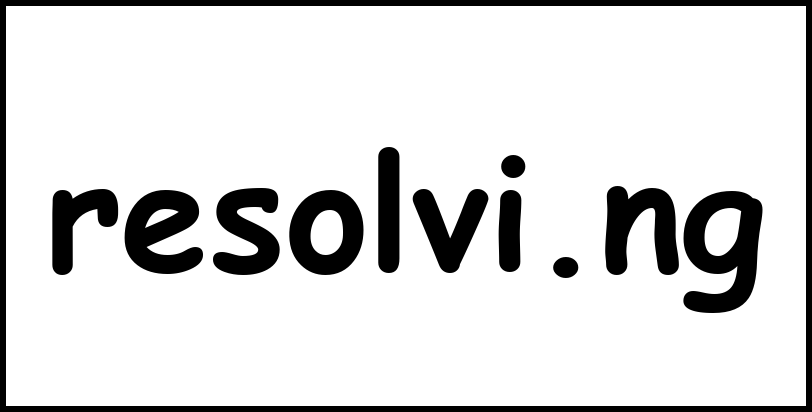 resolvi.ng