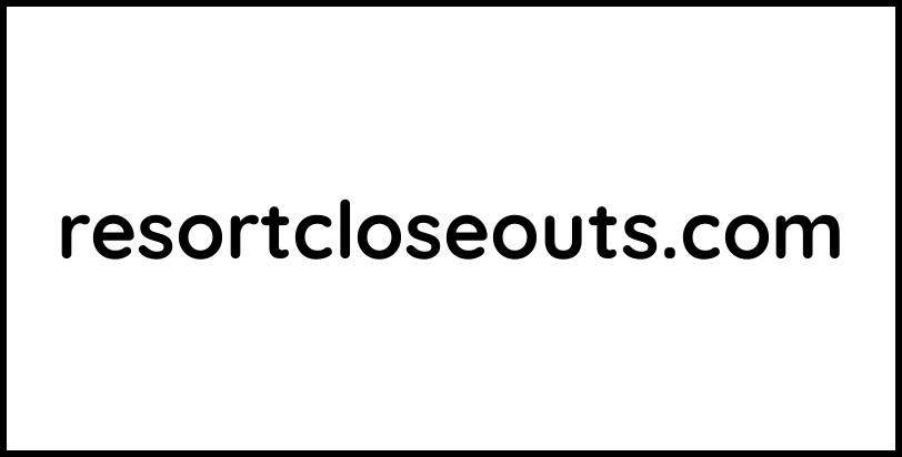 resortcloseouts.com