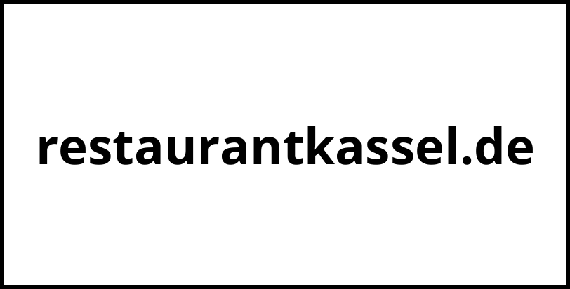 restaurantkassel.de