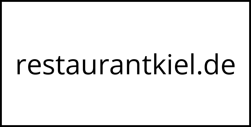 restaurantkiel.de