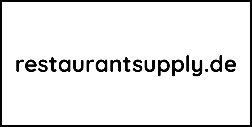 restaurantsupply.de