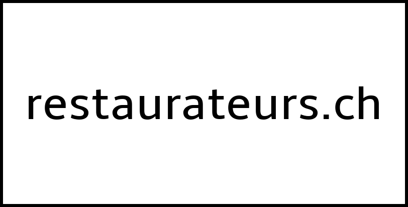 restaurateurs.ch