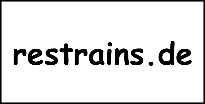 restrains.de