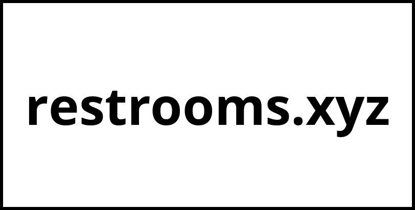 restrooms.xyz