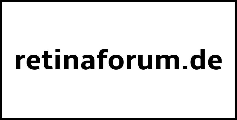 retinaforum.de