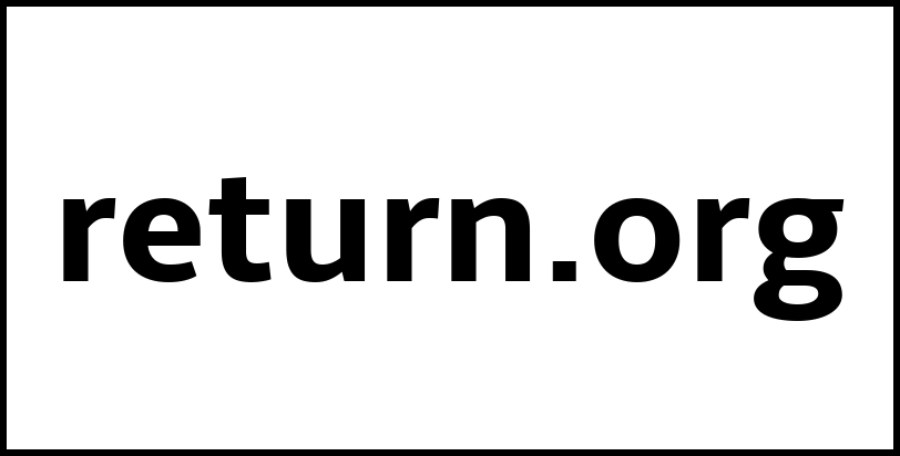 return.org