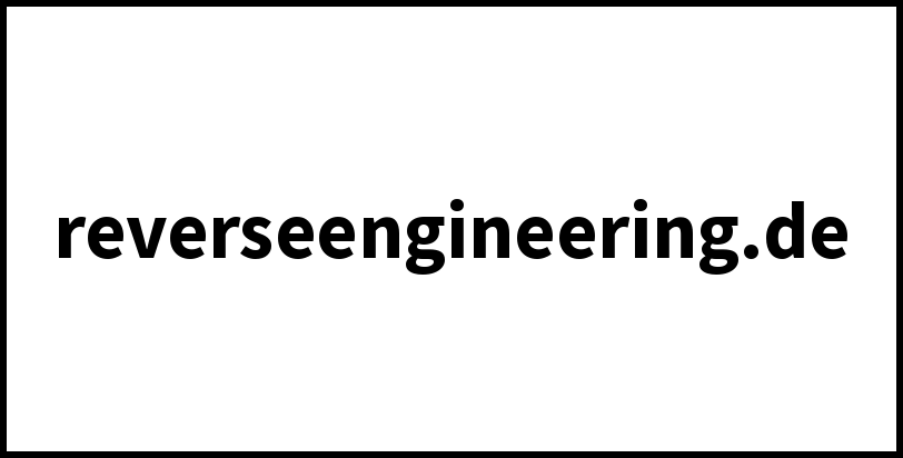 reverseengineering.de