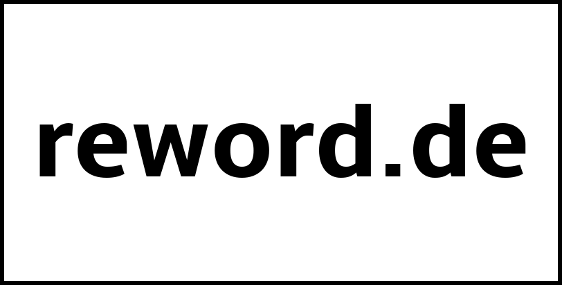 reword.de