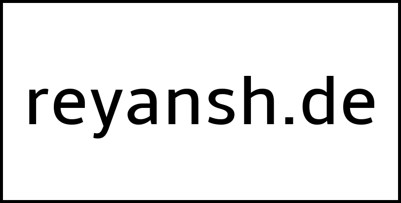 reyansh.de