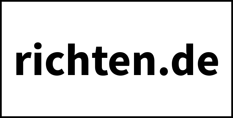 richten.de