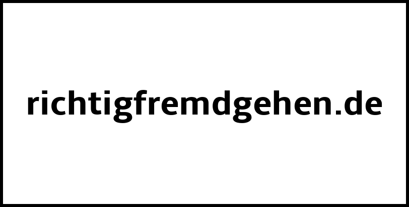 richtigfremdgehen.de