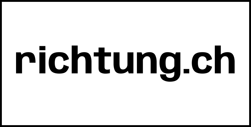 richtung.ch