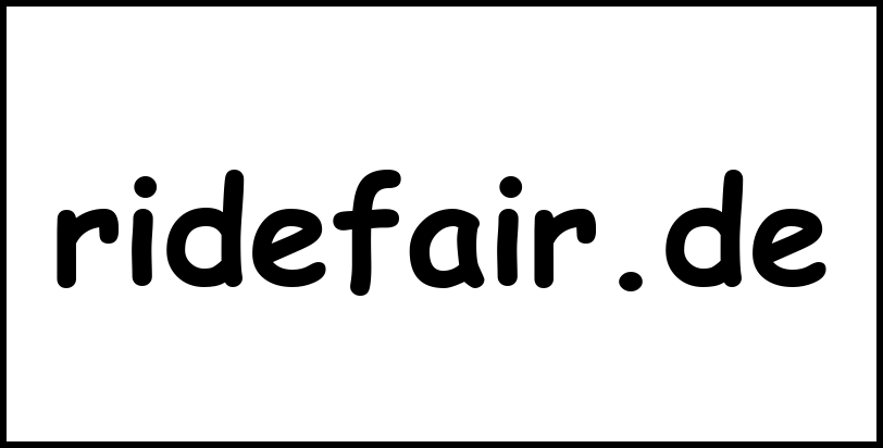 ridefair.de