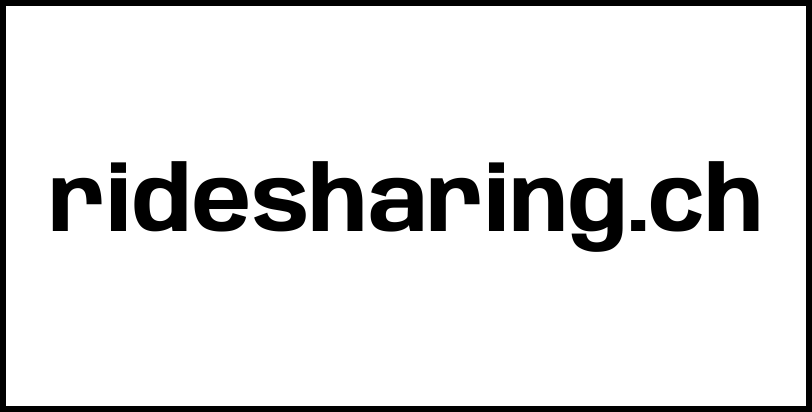 ridesharing.ch