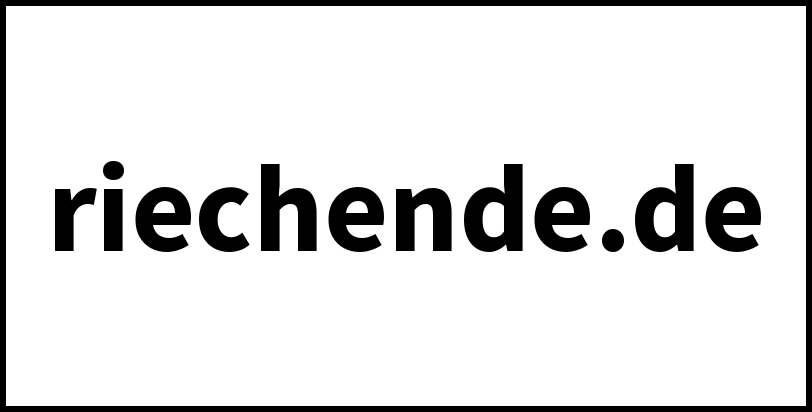 riechende.de