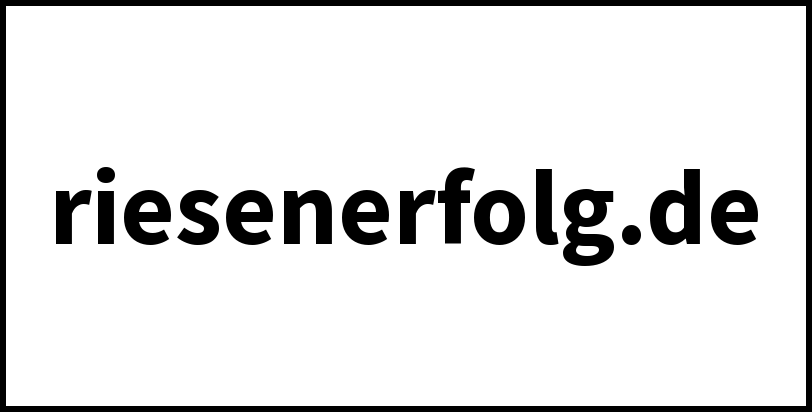 riesenerfolg.de