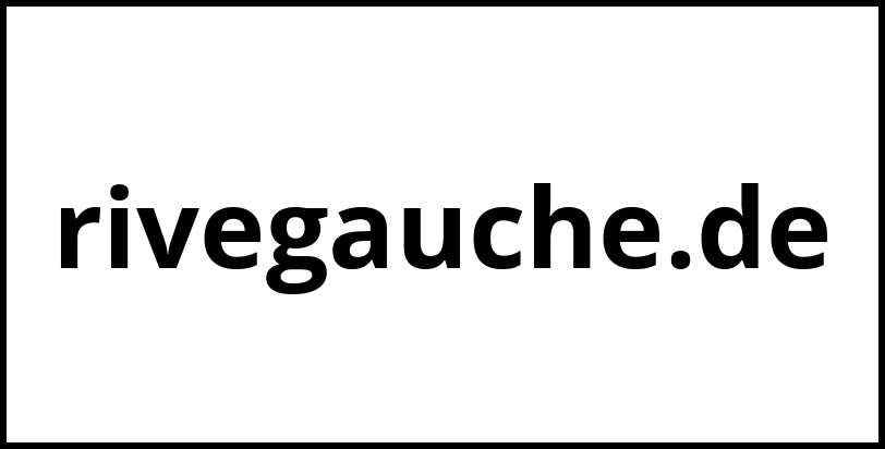 rivegauche.de