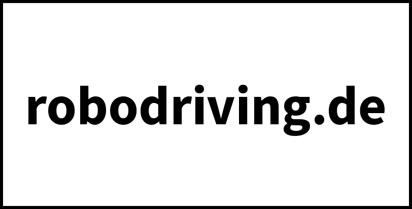 robodriving.de