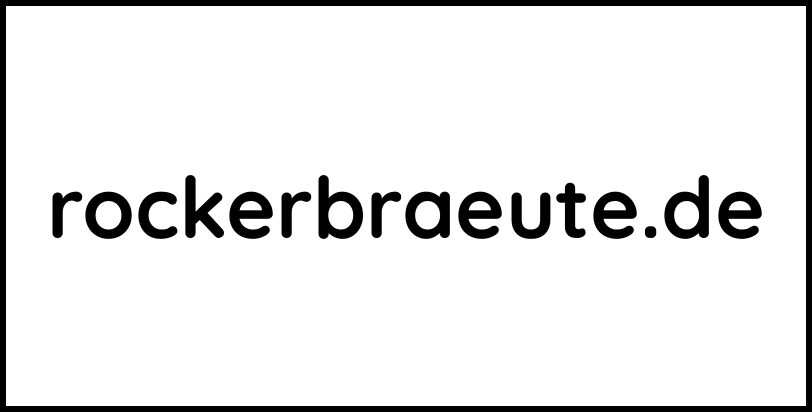 rockerbraeute.de